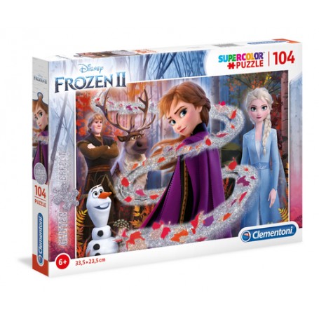 Clementoni Disney Frozen 2 Puzzle da pavimento 104 pz (20162)
