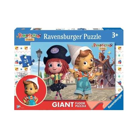Ravensburger Pinocchio Puzzle da pavimento 24 pz (031245)