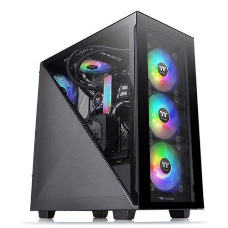 Thermaltake Divider 300 TG ARGB Midi Tower Nero (CA-1S2-00M1WN-01)