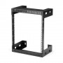 StarTech.com 12U 19" Rack di rete per montaggio a parete a 2 staffe - Rack a muro profondo 12"/30cm a telaio aperto. (RK12WALLO)