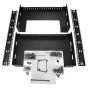 StarTech.com 12U 19" Rack di rete per montaggio a parete a 2 staffe - Rack a muro profondo 12"/30cm a telaio aperto. (RK12WALLO)