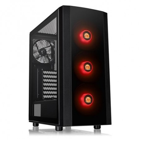 Thermaltake Versa J25 TG RGB Midi Tower Nero (CA-1L8-00M1WN-01)