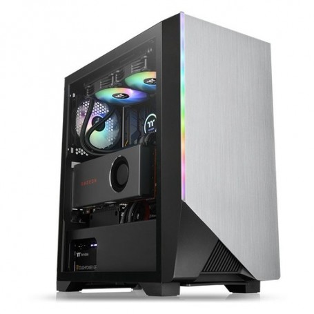 Thermaltake H550 TG ARGB Midi Tower Nero, Grigio (CA-1P4-00M1WN-00)