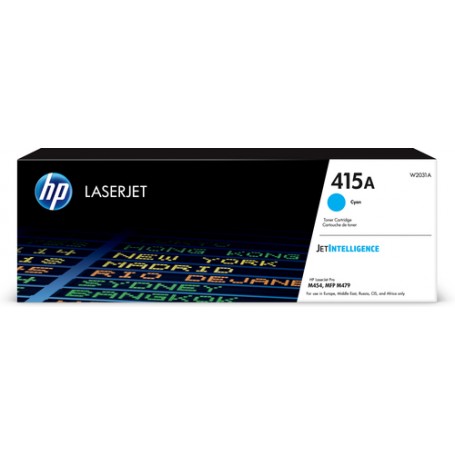 HP Cartuccia toner ciano originale LaserJet 415A (W2031A)