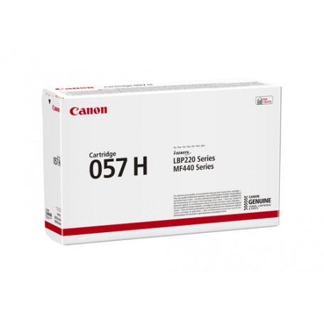 Canon i-SENSYS 057H cartuccia toner 1 pz Originale Nero (3010C002)