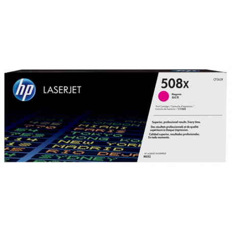 HP Cartuccia Toner magenta originale ad alta capacità LaserJet 508X (CF363X)