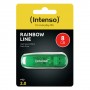 Intenso Rainbow Line unità flash USB 8 GB USB tipo A 2.0 Verde (3502460)