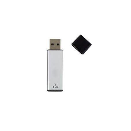 Nilox 4GB USB2.0 unità flash USB USB tipo A 2.0 Argento (U2NIL4PPL002)