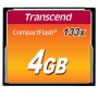Transcend TS4GCF133 memoria flash 4 GB CompactFlash MLC (TS4GCF133)