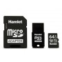 Hamlet XSD064-U3V30 memoria flash 64 GB MicroSD Classe 10 (XSD064-U3V30)