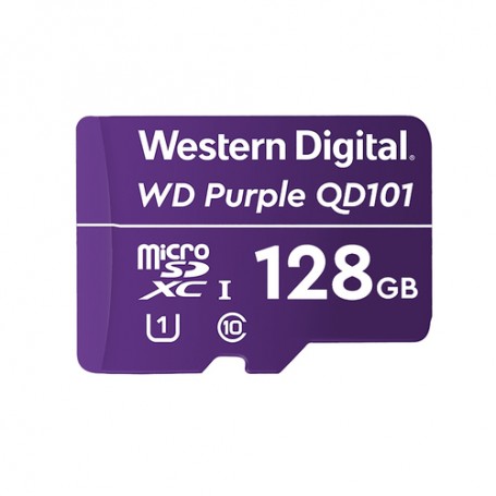Western Digital WD Purple SC QD101 128 GB MicroSDXC Classe 10 (WDD128G1P0C)