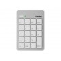 Hamlet Numeric Keypad tastierino numerico usb 2.0 argento (XKPADUSV)