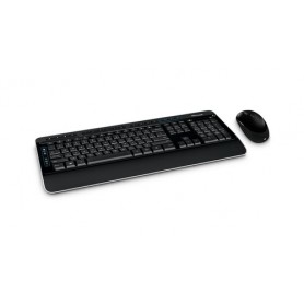 Microsoft Wireless Desktop 3050 tastiera RF Wireless QWERTY Nero (PP3-00014)