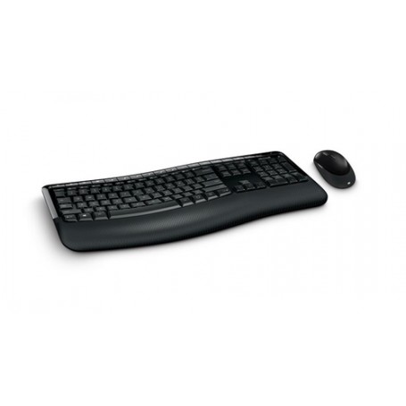 Microsoft Wireless Comfort Desktop 5050 tastiera RF Wireless QWERTY Nero (PP4-00014)