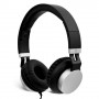 V7 Cuffie leggere - Nero/Argento (HA601-3EP)