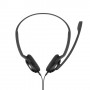 Sennheiser PC 8 USB Auricolare Cablato A Padiglione Ufficio Nero (504197)