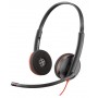 POLY Blackwire 3220 Auricolare Cablato A Padiglione Musica e Chiamate USB tipo A Nero (209745-22)
