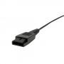 Jabra Biz 2300 QD Duo Auricolare Cablato A Padiglione Ufficio Nero (2389-820-109)