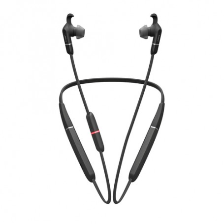 Jabra Evolve 65e UC & Link 370 Auricolare Wireless Passanuca Ufficio Micro-USB Bluetooth Nero (6599-629-109)