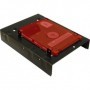 Inter-Tech 88885232 pannello drive bay 2x 2,5" Pannello incassato Nero (88885232)
