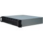 Inter-Tech IPC 2U-2404S Supporto Nero, Argento (88887190)