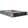 Inter-Tech IPC 2U-2408 Supporto Nero, Acciaio inossidabile (88887117)