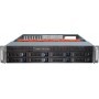 Inter-Tech IPC 2U-2408 Supporto Nero, Acciaio inossidabile (88887117)