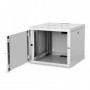 Digitus DN-19 09U-6/6 rack 9U Da parete Grigio (DN-19 09U-6/6)
