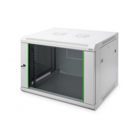Digitus 19" 12U Wall Mounting Cabinet, Unmounted Da parete Grigio (DN-19 12-U-EC)