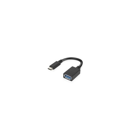 Lenovo LenovoUSB-CtoUSB-AAdapter cavo USB 0,14 m USB 3.2 Gen 1 (3.1 Gen 1) USB C USB A Nero (4X90Q59481)
