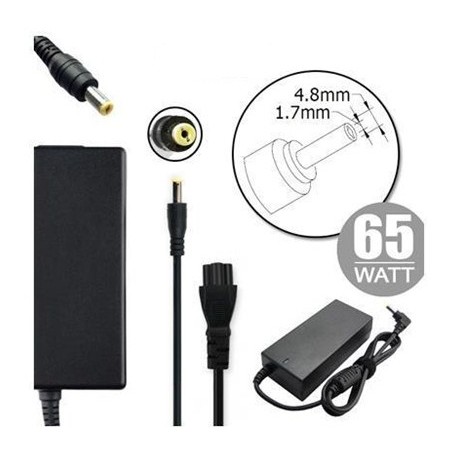 Nilox NLX65W-HP04D adattatore e invertitore Interno 65 W Nero (NLX65W-HP04D)