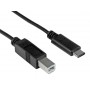 Hamlet Cavo adattatore da USB 3.1 Type C a USB 2.0 Tipo B Maschio 1 metro (XCTC-U2B100)