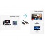 Hamlet XVCDP-DP18 cavo e adattatore video 1,8 m DisplayPort Nero (XVCDP-DP18)