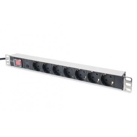Digitus 19" Outlet Strip Nero 7 presa(e) AC 250 V (DN-95403)