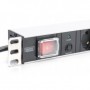 Digitus 19" Outlet Strip Nero 7 presa(e) AC 250 V (DN-95403)