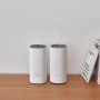 TP-LINK Deco E4 (2-pack) Dual-band (2.4 GHz/5 GHz) Wi-Fi 5 (802.11ac) Bianco, Grigio Interno (DECO E4(2-PACK))