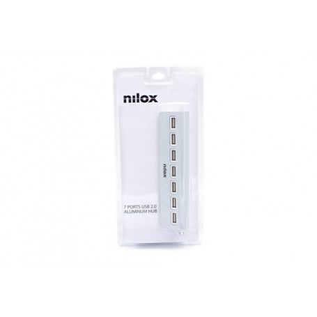 Nilox Hub 7 porte USB 2.0 (NXHU7ALU2)