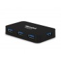 Hamlet Hub usb 3.0 a 4 porte 5 Gbps (XHUB430BK)