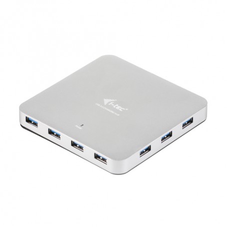 i-tec Metal U3HUBMETAL10 hub di interfaccia USB 3.2 Gen 1 (3.1 Gen 1) Type-A 5000 Mbit/s Argento (U3HUBMETAL10)