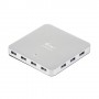 i-tec Metal U3HUBMETAL10 hub di interfaccia USB 3.2 Gen 1 (3.1 Gen 1) Type-A 5000 Mbit/s Argento (U3HUBMETAL10)