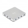 i-tec Metal U3HUBMETAL10 hub di interfaccia USB 3.2 Gen 1 (3.1 Gen 1) Type-A 5000 Mbit/s Argento (U3HUBMETAL10)