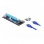 DeLOCK 41430 - Riser Karte PCIe x1 x16 60 cm Kabel scheda di interfaccia e adattatore (41430)