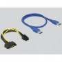 DeLOCK 41426 scheda di interfaccia e adattatore Interno PCI, PCIe, USB 3.2 Gen 1 (3.1 Gen 1) (41426)