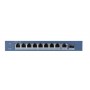Hikvision Digital Technology DS-3E0510P-E switch di rete Non gestito Gigabit Ethernet (10/100/1000) Supporto Power o (301801376)