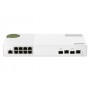 QNAP QSW-M2108R-2C switch di rete Gestito L2 Gigabit Ethernet (10/100/1000) Supporto Power over Ethernet (PoE) B (QSW-M2108R-2C)