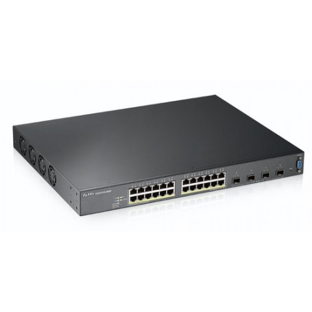Zyxel XGS2210-28HP Gestito L2 Gigabit Ethernet (10/100/1000) Supporto Power over Ethernet (PoE) 1U Nero (XGS2210-28HP-EU0101F)