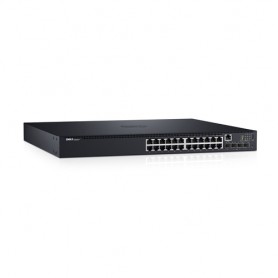 DELL N1524P Gestito L3 Gigabit Ethernet (10/100/1000) Supporto Power over Ethernet (PoE) 1U Nero (210-AEVY)
