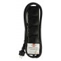 Brennenstuhl 1159960 protezione da sovraccarico Nero 4 presa(e) AC 230 V 2 m (1159960)