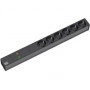 Bachmann 333.536 unità di distribuzione dell'energia (PDU) 6 presa(e) AC 1U Nero (333.536)