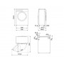 Smeg LBW40CIT lavatrice Caricamento frontale 4 kg 1000 Giri/min D Bianco (LBW40CIT)